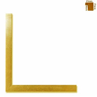 Κορνίζα ξύλινη 1,7 εκ. πλακέ φύλλο χρυσού 17-5