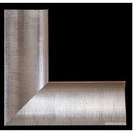 Κορνίζα ξύλινη 10 εκ. γυαλιστερό ασημί 100-16