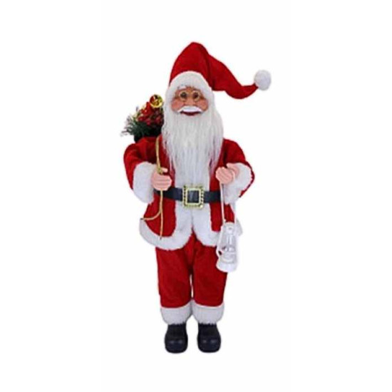 Άγιος Βασίλης 60*20*19 εκ. κόκκινο ύφασμα 0096363