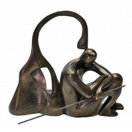 Μπρούτζινο γλυπτό 34*41*10 εκ. μεταλλικό 3226