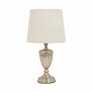 Λάμπα 46*25*12 εκ. μεταλλική ασημί 19-708