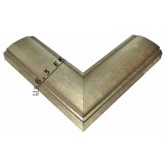 Κορνίζα ξύλινη 6,3 εκ. ασημί Μ6958-ARG