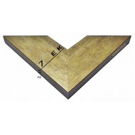 Κορνίζα ξύλινη 7 εκ. ασημόχρυσο 1291