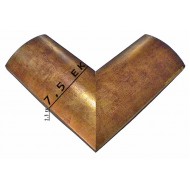 Κορνίζα ξύλινη 7,5 εκ. μπρονζέ καμπυλωτή 171-11