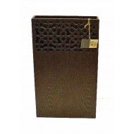 Μοντέρνο βάζο 50*30*8 εκ. ξύλο wenge 2583