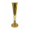 Βάζο μεταλλικό 45*14 εκ. χρυσό με κρύσταλλο 40-094
