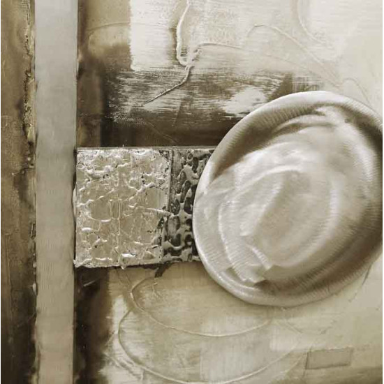 Πίνακας ζωγραφικής 60*60*5 εκ. αφηρημένο 4557