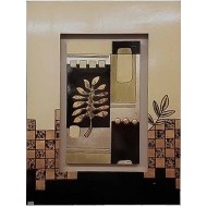 Πίνακας ζωγραφικής ξύλο 60*80*5 εκ. κλαδιά 2241