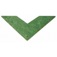 Πασπαρτού για κορνίζες, πράσινο με νερά 015