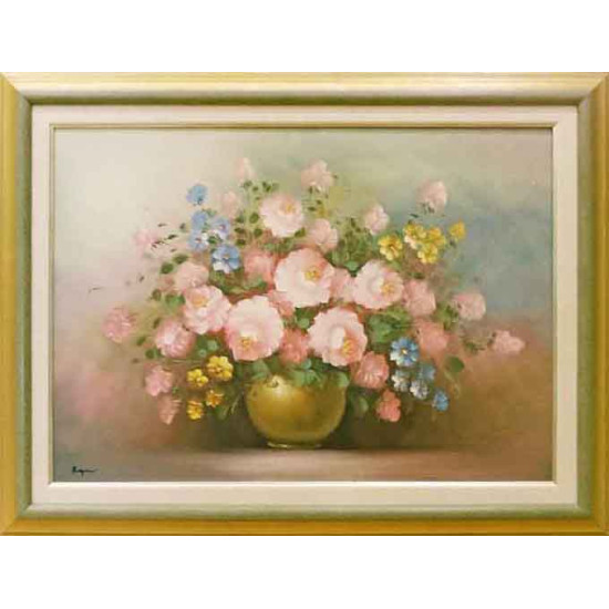 Πίνακας ζωγραφικής 50*70 εκ. ''ανθογραφία'' 4562