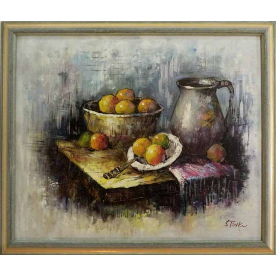 Πίνακας ζωγραφικής 50*60 εκ. ''νεκρή φύση'' 44-77