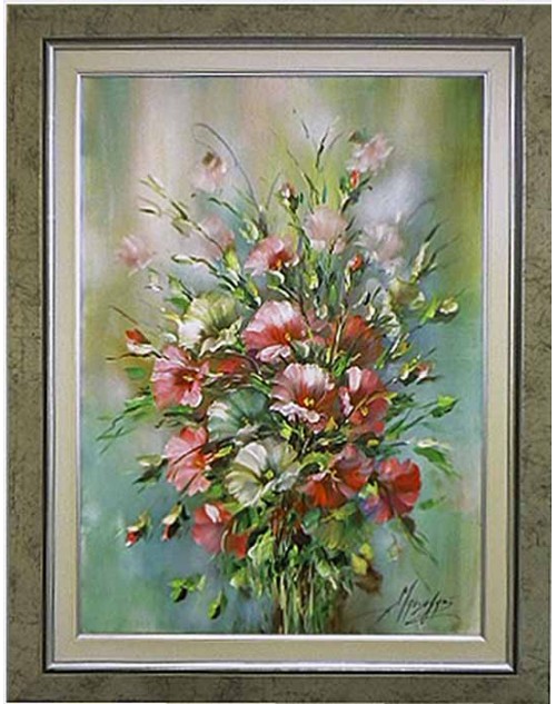 Πίνακας ζωγραφικής 50*70 εκ. , 71*91 εκ. λουλούδια 502