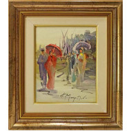 Πίνακας ζωγραφικής 20*25 εκ. Μουρατίδου ''περίπατος'' 44-61