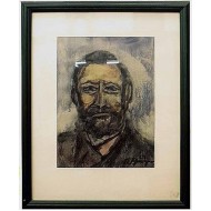 Πίνακας ζωγραφικής 44*55 εκ. αυτοπροσωπογραφία 1266