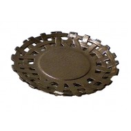 Διακοσμητική πιατέλα 31 εκ. κεραμική μπρονζέ 18-89