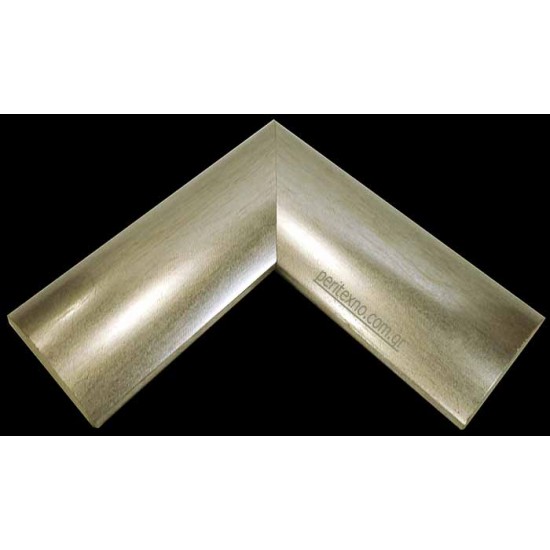 Κορνίζα ξύλινη 7,5 εκ. ασημί καμπυλωτή 171-02