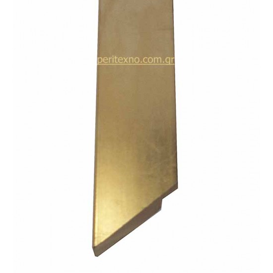 Κορνίζα ξύλινη 4 εκ. χρυσή πλακέ 1538