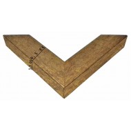 Κορνίζα ξύλινη 4,5 εκ. καφέ ανοιχτό 1442