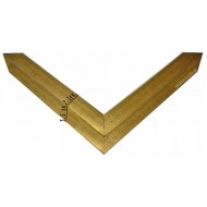 Κορνίζα ξύλινη 2,1 εκ. χρυσή 1369