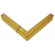 Κορνίζα ξύλινη 2,1 εκ. φυσικό χρώμα 24-1