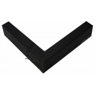 Κορνίζα ξύλινη 2,1 εκ. μαύρη 546-72