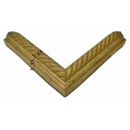 Κορνίζα ξύλινη 3 εκ. σκαλιστή χρυσή 1506