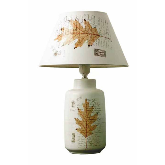 Επιτραπέζιο πορτατίφ 45*30 εκ. λευκό φύλλο καφέ 0204076