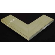 Κορνίζα ξύλινη 7 εκ. πλάκα κρεμ 69-14