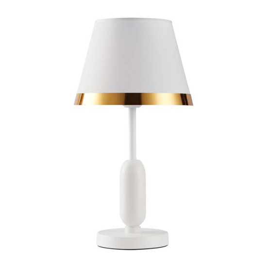 Επιτραπέζιο φωτιστικό 25*48 εκ. λευκό μεταλλικό 022-4119