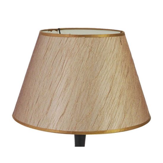 Καπέλο φωτιστικού 35,5*13*24 εκ. μπρονζέ υφασμάτινο 15-003