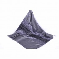 κέντημα 100*100 εκ. καρέ ασημί 21-203