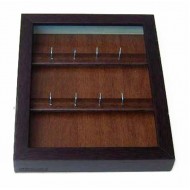 Κλειδοθήκη τοίχου 26,50*21,50*4 εκ. ξύλο wenge 1368wk