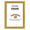Frame for degree 25X35 cm. gold 274-01-20