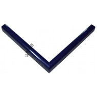 Κορνίζα ξύλινη 1,5 εκ. μπλε 386-66