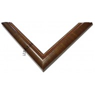 Κορνίζα ξύλινη 2,3 εκ. καφέ μπομπέ 563-39