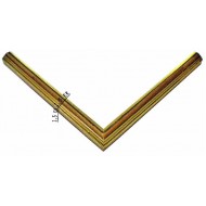 κορνίζα ξύλινη 1,5 εκ. καφέ χρυσό 330-39