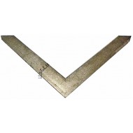 Κορνίζα ξύλινη 2,2 εκ. ασημί κρακελέ 1455