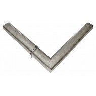 Κορνίζα ξύλινη 2,1 εκ. ασημί 22-6