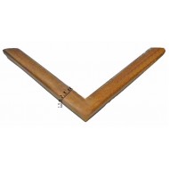 Κορνίζα ξύλινη 2,3 εκ. καφέ 240-59