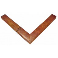 Κορνίζα ξύλινη 2,2 εκ. κόκκινη 201-34