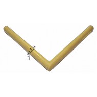 Κορνίζα ξύλινη 1,5 εκ. πομπέ φυσικό χρώμα 310-8