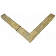 Κορνίζα ξύλινη 2,2 μπεζ 201-37