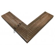 Κορνίζα ξύλινη 5 εκ. σκούρο μπρονζέ 805-01