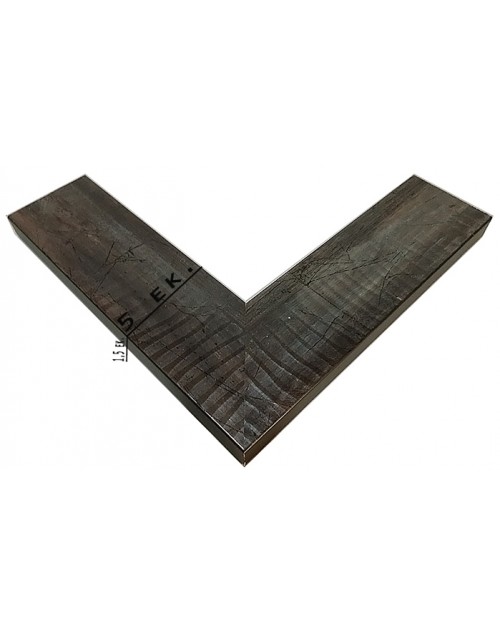 Κορνίζα ξύλινη 5 εκ. ασημί μαυρισμένο 805-02