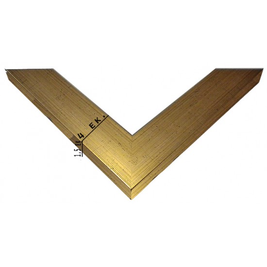 κορνίζα για φωτογραφία 20*25 εκ. ξύλινη χρυσή 1529-2025