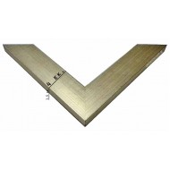 Κορνίζα ξύλινη 4 εκ. ασημί πλακέ 1530