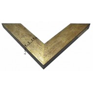 Κορνίζα ξύλινη 4,5 εκ. ασημόχρυση 1401