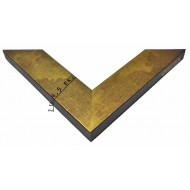 κορνίζα ξύλινη 4,50 εκ. μπρονζέ 1398