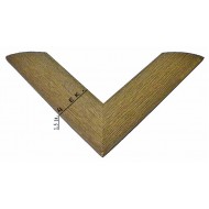 Κορνίζα ξύλινη 4 εκ. γκρι 342-309