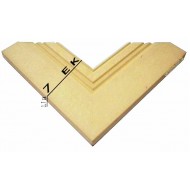 Κορνίζα πατούρα 7 εκ. μπεζ σαγρέ 7ΣΜ